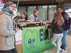 Stand der EULe in der Glashalle