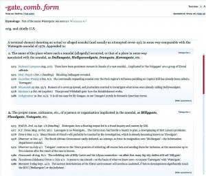 Abbildung 4: -gate, combining form