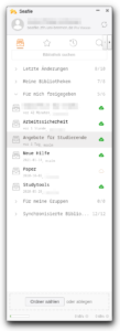 Client für Seafile auf dem eigenen Computer oder Notebook